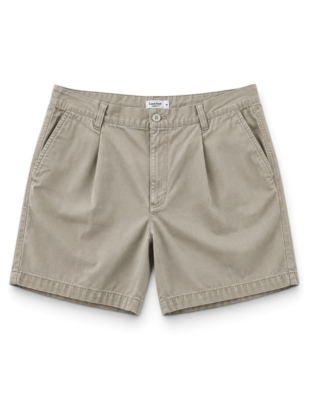 Columbia Chino Golf Shorts Cotton Preppy Resortwear Vacation Khaki Beige Size XL